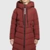 Khujo KlaydCappotto InvernaleRostrot Donna Cappotti KH121U14O-G11