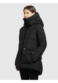 Khujo PheobeCappotto InvernaleSchwarz Donna Cappotti KH121U15N-Q11 -Vendite Khujo c01cddd638f0438eb515c2f7c154fcf9
