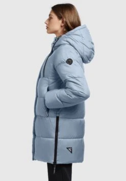 Khujo FraneeCappotto InvernaleHellblau Donna Cappotti KH121U16A-K11 -Vendite Khujo c1502ce4a5014cf8ad352e39b7a34159