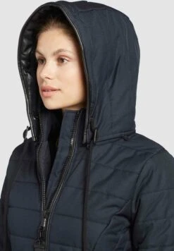 Khujo Shine2 StructuredCappotto InvernaleDunkelblau Donna Cappotti KH121U11H-K11 -Vendite Khujo c1a10e89b57e42f29d075fb9083f2346