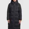 Khujo Cappotto InvernaleSchwarz Donna Cappotti KH121U1CU-Q11