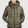 Khujo Lovina ShineGiacca InvernaleKhaki Grün Donna Giacche E Blazer KH121U13W-N11