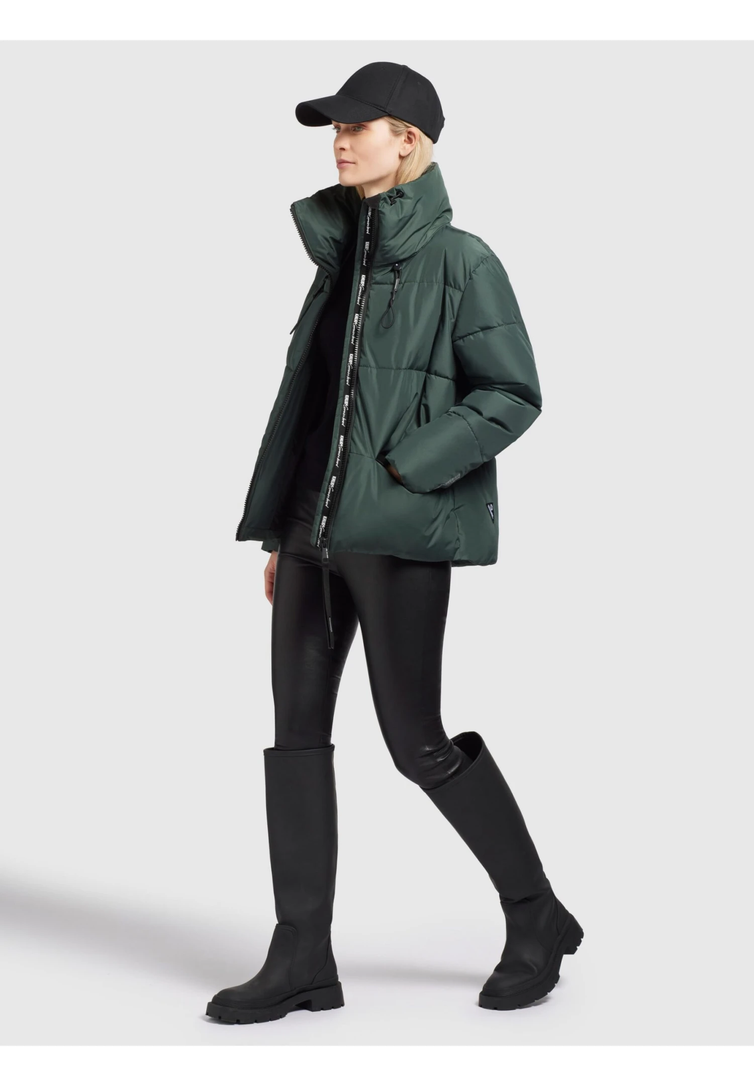 Khujo FlaraGiacca InvernaleBlaugrün Donna Giacche E Blazer KH121U1A5-M11 7 Khujo FlaraGiacca InvernaleBlaugrün Donna Giacche E Blazer KH121U1A5-M11 - immagine 7