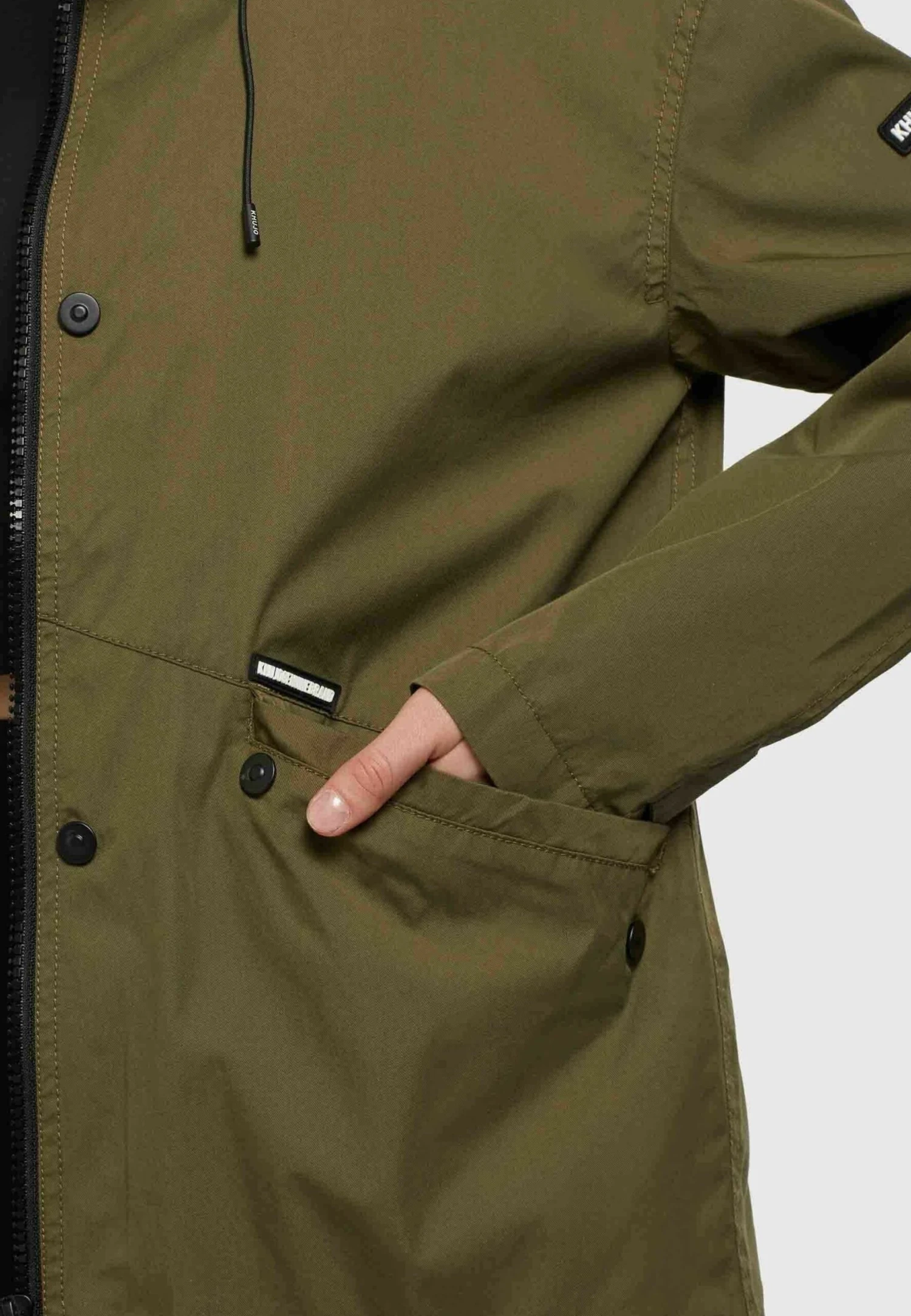 Khujo FripsGiacca Da Mezza StagioneDunkeloliv Donna Giacche E Blazer KH121G0DE-N11 5 Khujo FripsGiacca Da Mezza StagioneDunkeloliv Donna Giacche E Blazer KH121G0DE-N11 - immagine 5