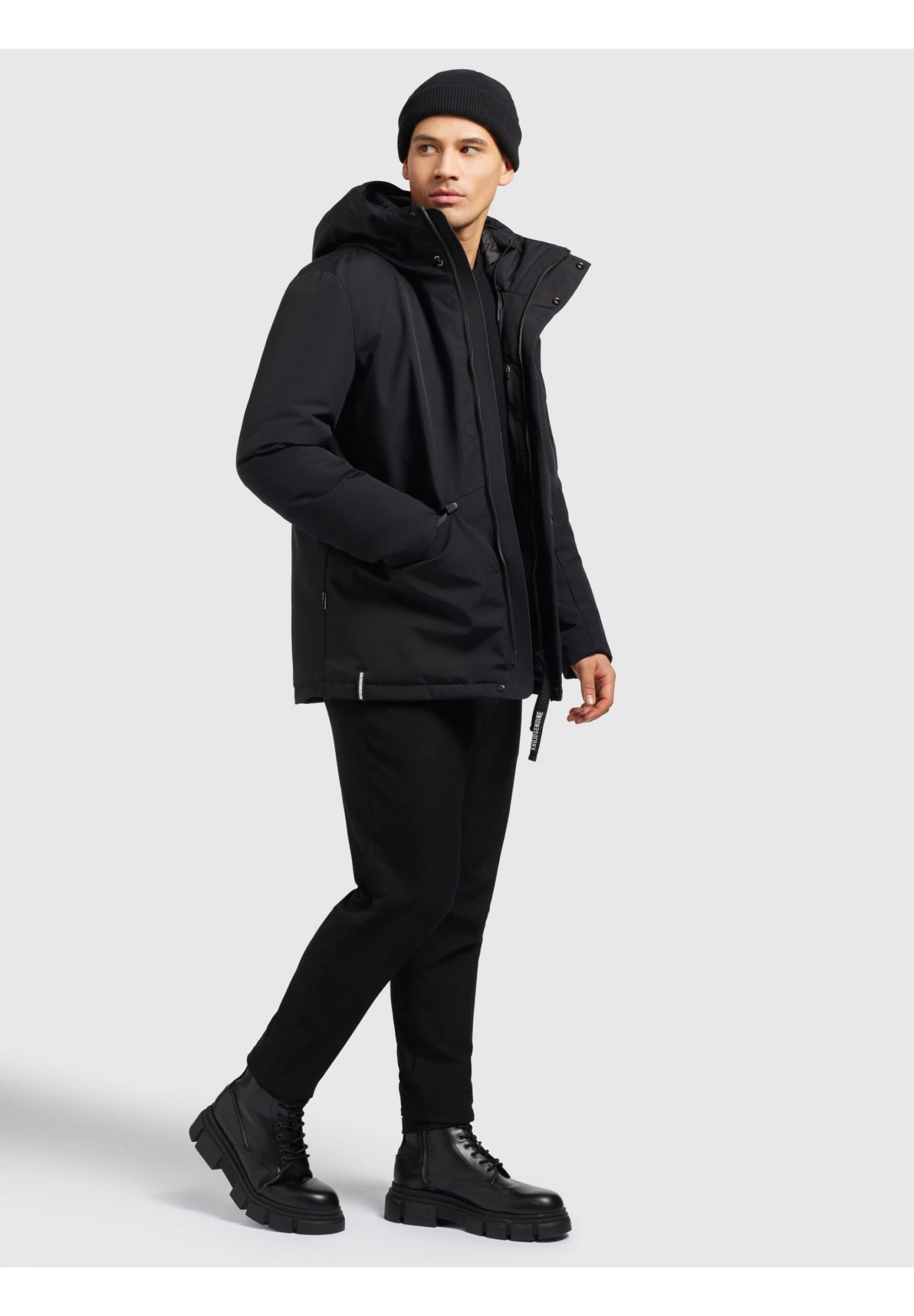 Khujo Yanis - Giacca Invernale - Schwarz 7 Khujo Yanis - Giacca Invernale - Schwarz - immagine 7