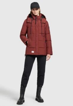 Khujo EuniceCappotto InvernaleRostrot Donna Cappotti KH121U168-G11 -Vendite Khujo c5319ec8c76a482aa0eb3567962ae85c