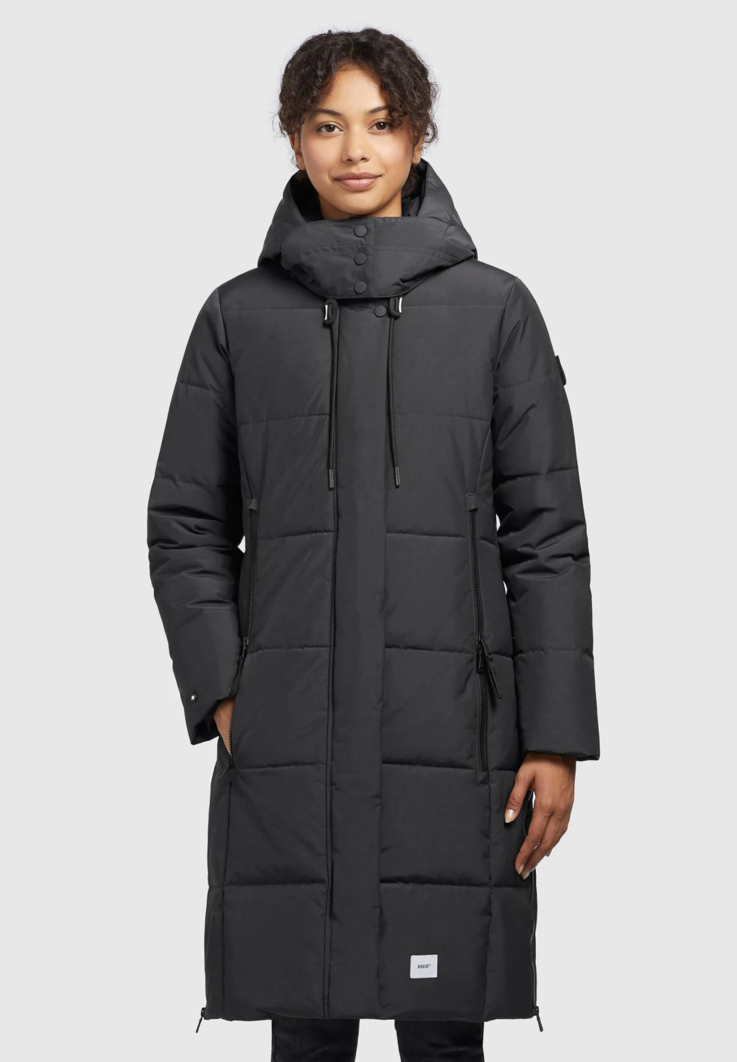 Khujo ViolaCappotto InvernaleDunkelgrau Donna Cappotti KH121U1AL-C11 1 Khujo ViolaCappotto InvernaleDunkelgrau Donna Cappotti KH121U1AL-C11