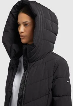 Khujo ForminCappotto InvernaleSchwarz Donna Cappotti KH121U19K-Q11 -Vendite Khujo c73ff3f1bf5144d7a4a163e00abb4da1