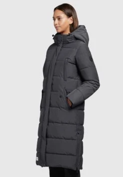 Khujo KleoCappotto InvernaleDunkelgrau Donna Cappotti KH121U15Q-C11 -Vendite Khujo c8e96caefdbe456e883e93cb38e0f080