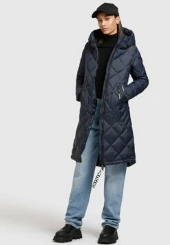 Khujo ZaritaCappotto InvernaleDunkelblau Donna Cappotti KH121U150-K11 -Vendite Khujo c91db62389124eafb2ba6b64da933d58