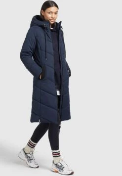 Khujo Aribay2 Peached - Cappotto Invernale - Dunkelblau -Vendite Khujo ca04640aa0d94bfdbb30b08e0897a3f0