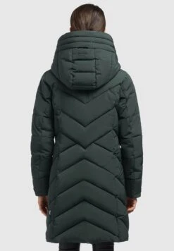 Khujo ForminCappotto InvernaleDunkelgrün Donna Cappotti KH121U19K-M12 -Vendite Khujo caa09250559a4516a18b0e4a6077a67c