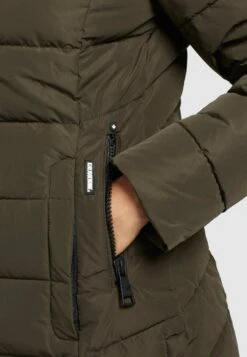 Khujo Delinas2Cappotto InvernaleDunkeloliv Donna Cappotti KH121U118-N11 -Vendite Khujo cab0f4b8e45c4e0786dee42ffc1e5ce7
