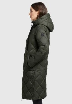 Khujo LennjaCappotto InvernaleDunkelgrün Donna Cappotti KH121U15X-M11 -Vendite Khujo cb3fc205ab624f369f71ee45ef9dbb1a