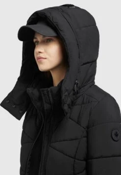 Khujo Fitt2 LightCappotto InvernaleSchwarz Donna Cappotti KH121U1DB-Q12 -Vendite Khujo cd171b06047449feaa259fe907921663