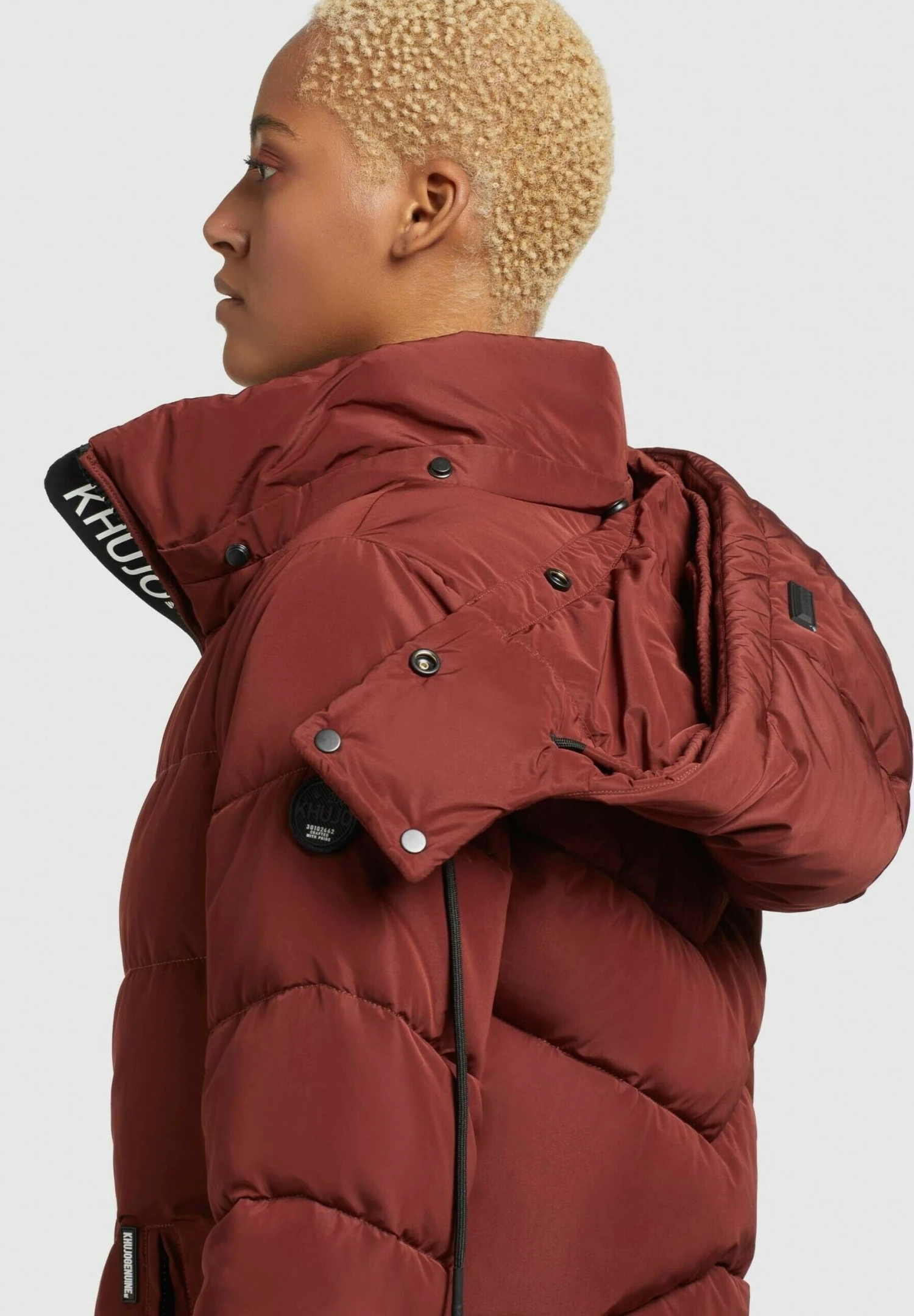 Khujo HubaCappotto InvernaleRostrot Donna Cappotti KH121U15R-G11 5 Khujo HubaCappotto InvernaleRostrot Donna Cappotti KH121U15R-G11 - immagine 5