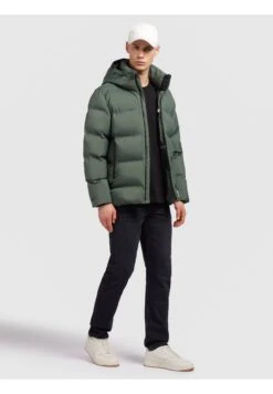 Khujo Silas - Giacca Invernale - Olivgrau -Vendite Khujo ce4a92dd7e324a9e87356d145a0bd908