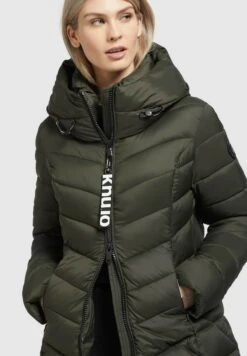 Khujo OdanaCappotto InvernaleDunkelgrün Donna Cappotti KH121U15S-M11 -Vendite Khujo ce9a5008a1234feeae334a1971daf3bf