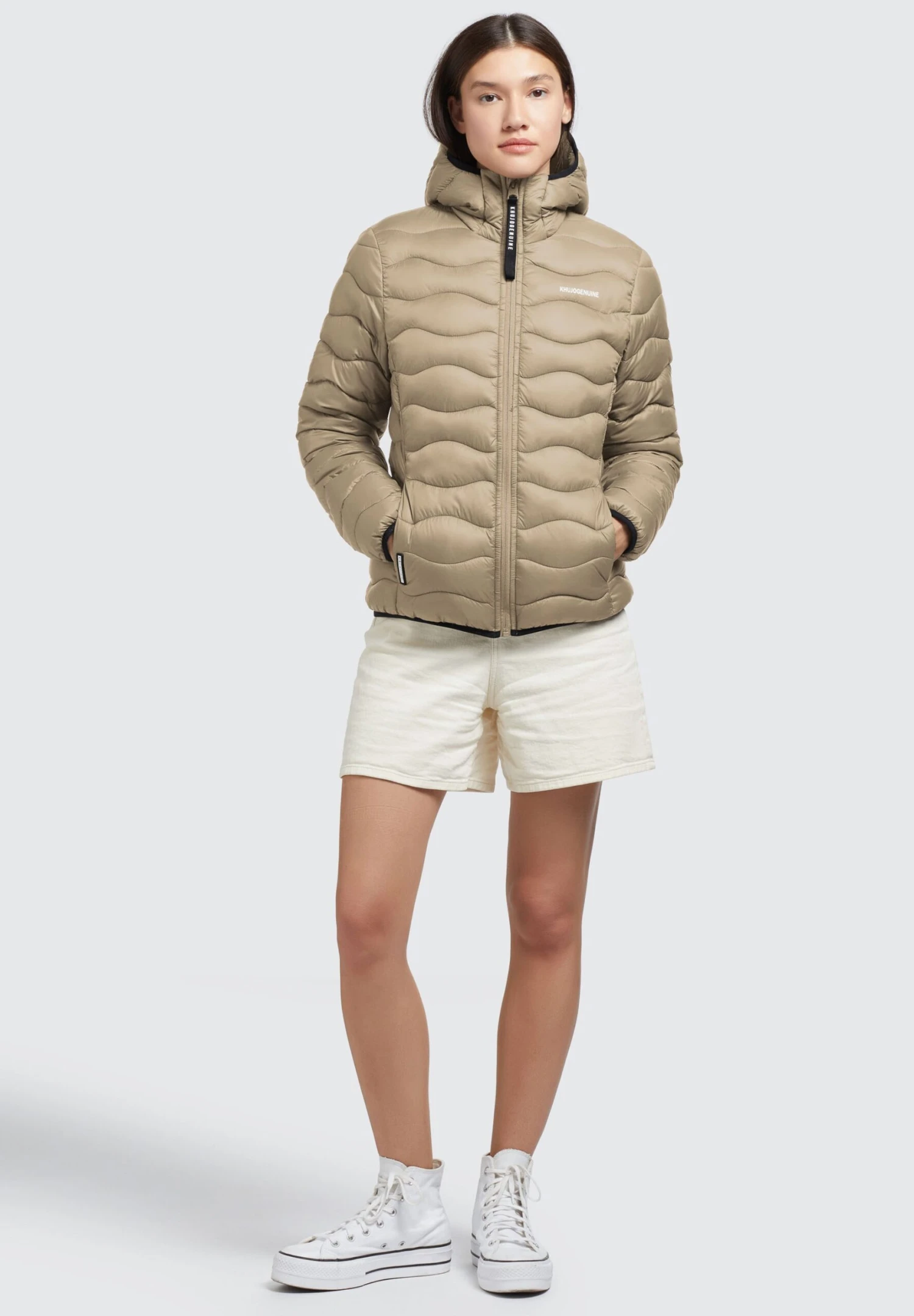 Khujo Nanna - Giacca Invernale - Beige 2 Khujo Nanna - Giacca Invernale - Beige - immagine 2