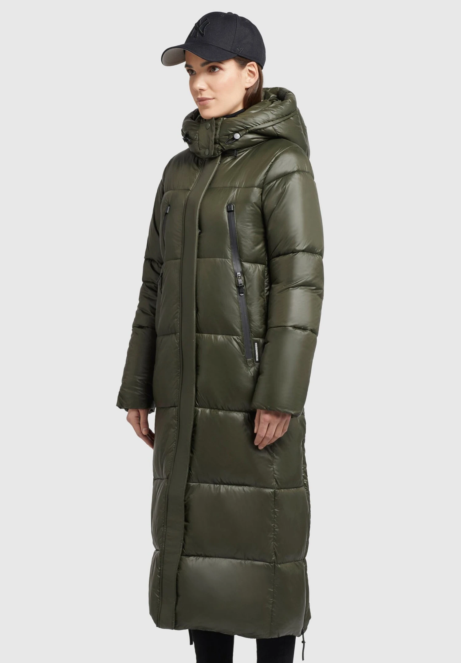 Khujo Melona ShinyCappotto InvernaleDunkelgrün Donna Cappotti KH121U15D-M11 6 Khujo Melona ShinyCappotto InvernaleDunkelgrün Donna Cappotti KH121U15D-M11 - immagine 6