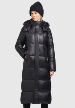Khujo Melona ShinyCappotto InvernaleSchwarz Donna Cappotti KH121U15D-Q11