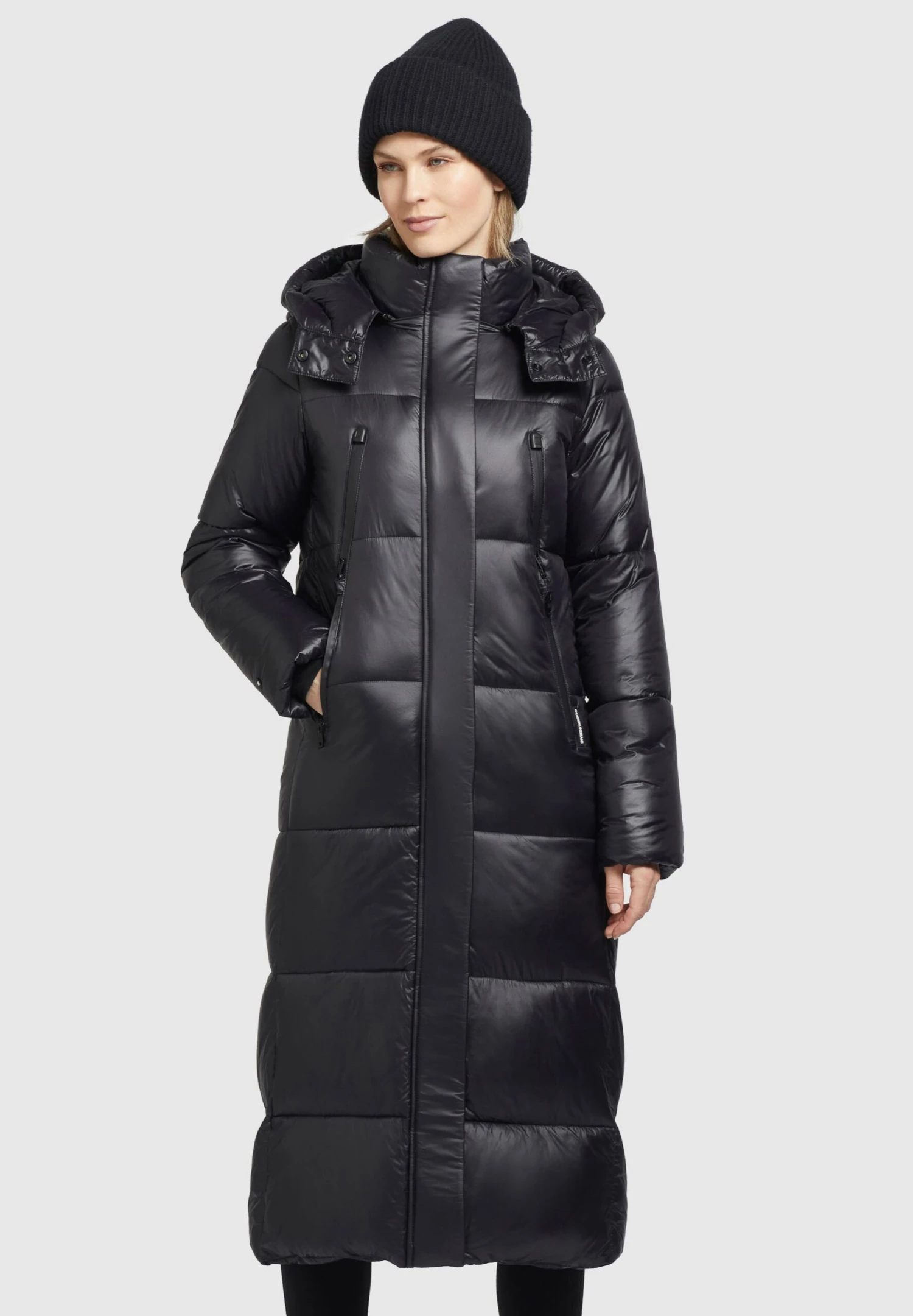Khujo Melona ShinyCappotto InvernaleSchwarz Donna Cappotti KH121U15D-Q11 1 Khujo Melona ShinyCappotto InvernaleSchwarz Donna Cappotti KH121U15D-Q11