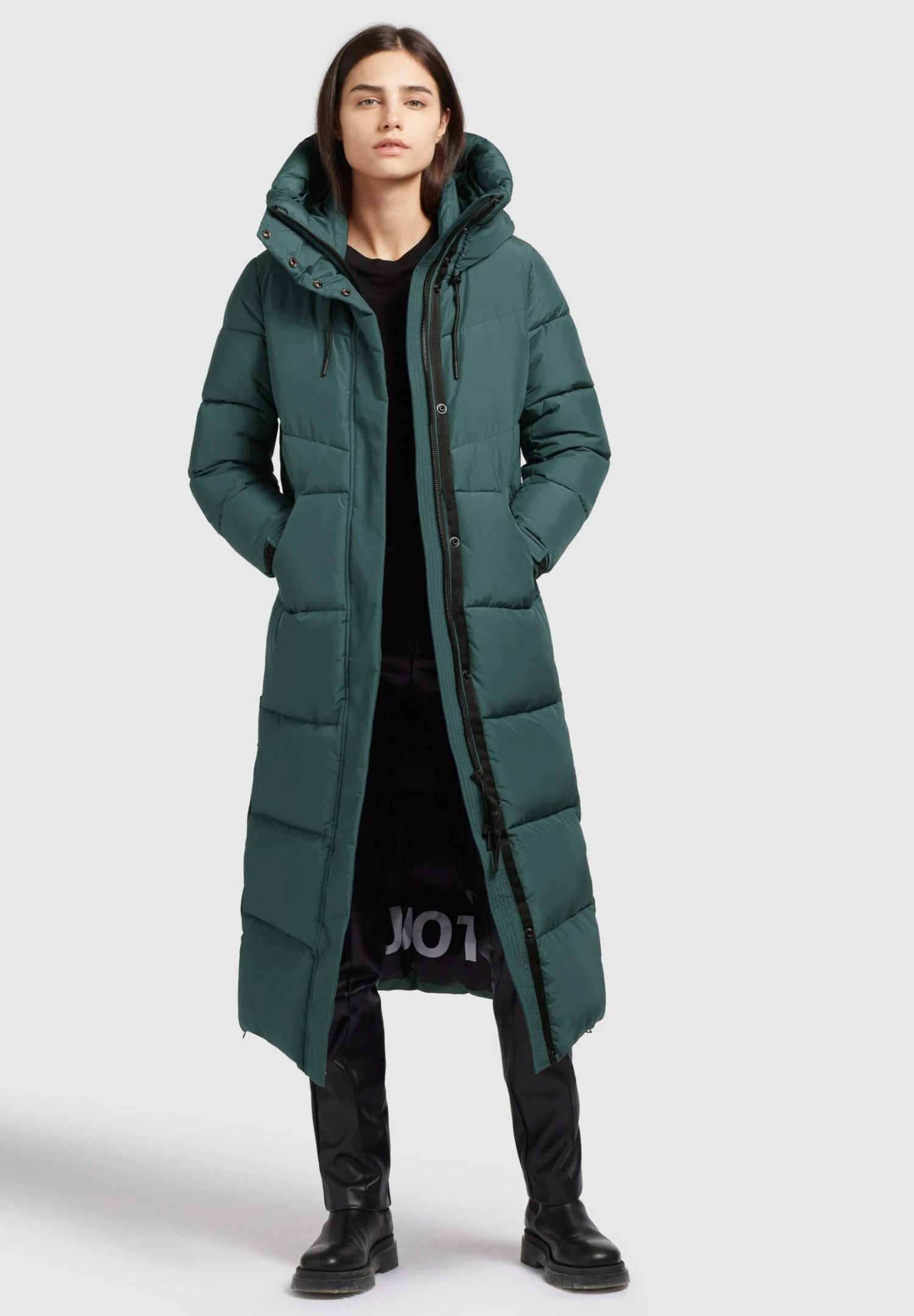 Khujo ShimantaCappotto InvernaleBlaugrün Donna Cappotti KH121U1AJ-L11 2 Khujo ShimantaCappotto InvernaleBlaugrün Donna Cappotti KH121U1AJ-L11 - immagine 2