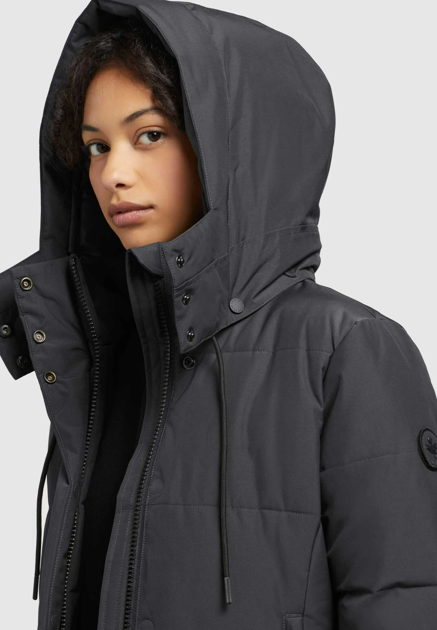 Khujo ViolaCappotto InvernaleDunkelgrau Donna Cappotti KH121U1AL-C11 4 Khujo ViolaCappotto InvernaleDunkelgrau Donna Cappotti KH121U1AL-C11 - immagine 4