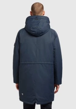 Khujo HantCappotto InvernaleDunkelblau Uomo Cappotti KH122T0FY-K11 -Vendite Khujo d0045ba71da141a4b3fcd9e27443fef6