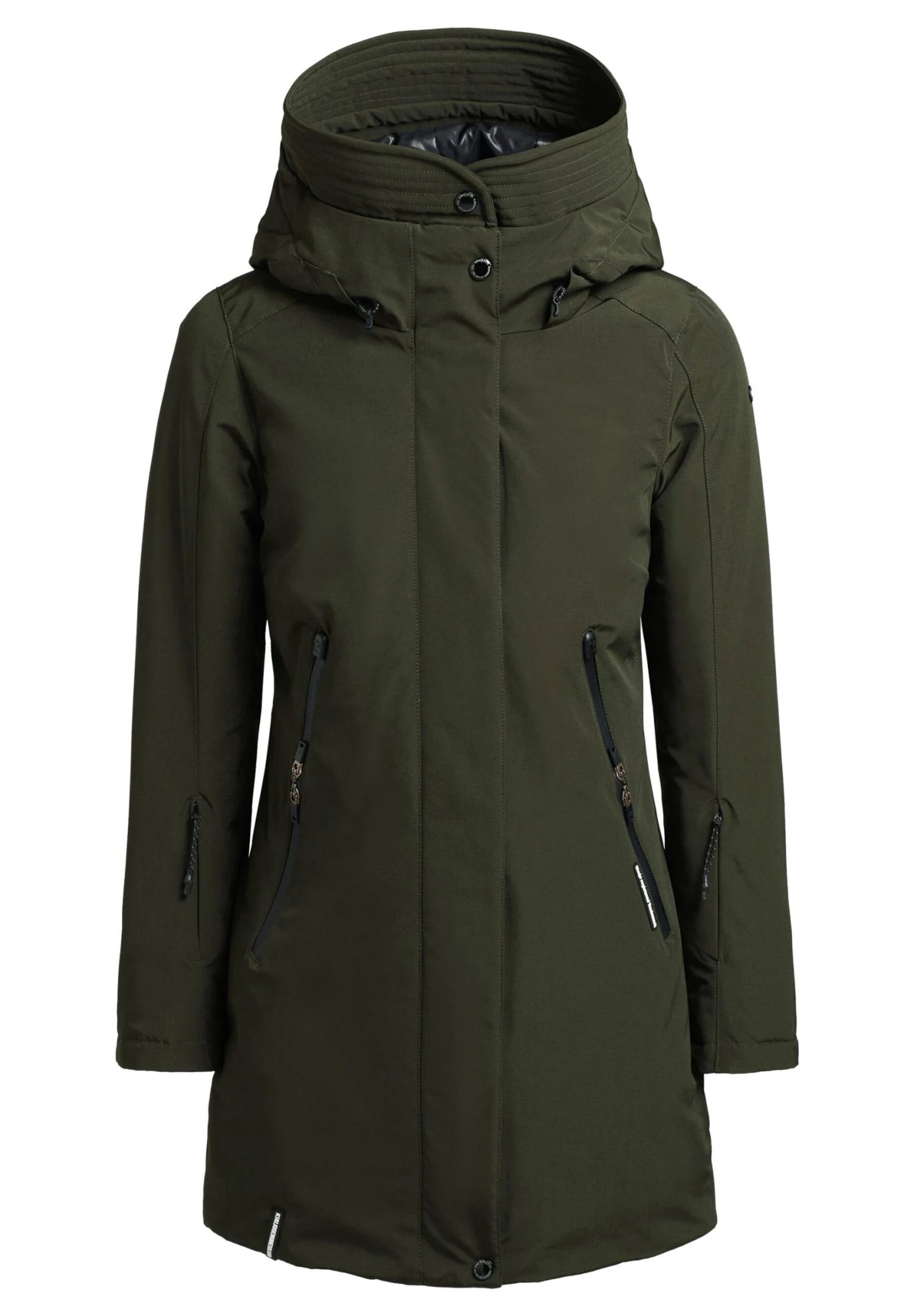 Khujo Viona3Cappotto InvernaleDunkelgrün Donna Cappotti KH121U15A-M11 8 Khujo Viona3Cappotto InvernaleDunkelgrün Donna Cappotti KH121U15A-M11 - immagine 8