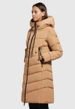 Khujo KlaydCappotto InvernaleOcker Donna Cappotti KH121U14O-E11 -Vendite Khujo d3018e4be8064e07b67d2bf481127c8f