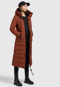 Khujo Casca2 LightCappotto InvernaleRotbraun Donna Cappotti KH121U1CL-O11 -Vendite Khujo d428c8bca75443f796299f2fec4ec008