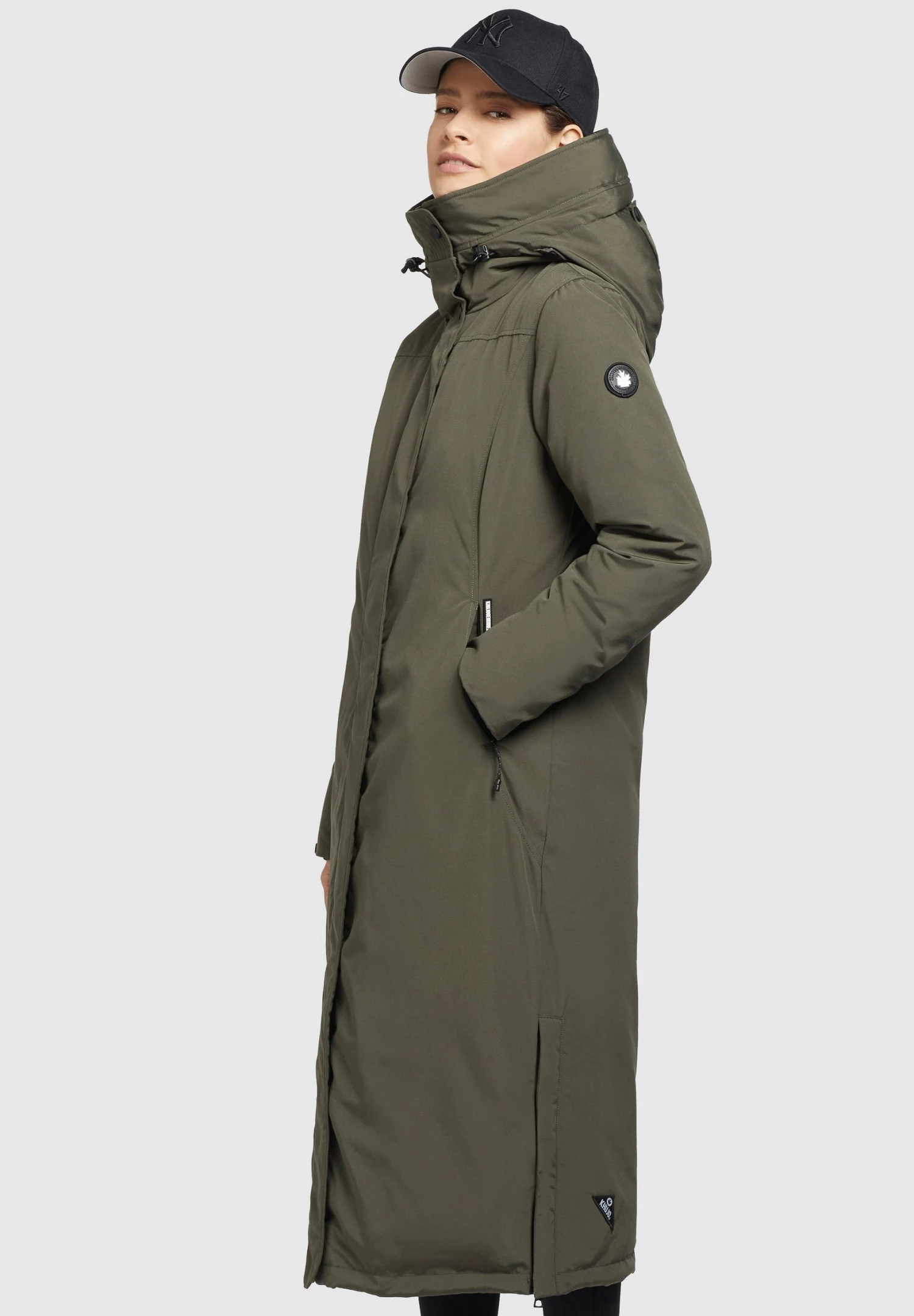 Khujo AbellaCappotto InvernaleOlivgrün Donna Cappotti KH121U16D-N11 6 Khujo AbellaCappotto InvernaleOlivgrün Donna Cappotti KH121U16D-N11 - immagine 6