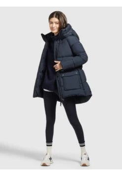 Khujo PheobeCappotto InvernaleSchwarzblau Donna Cappotti KH121U15N-K12 11 Khujo PheobeCappotto InvernaleSchwarzblau Donna Cappotti KH121U15N-K12 -Vendite Khujo d485c5574c8643e6bfae60d420e2da5a