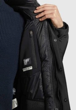 Khujo BizkitGiacca InvernaleSchwarz Uomo Giacche KH122T0DK-Q11 -Vendite Khujo d4bad14efdd4446ebbc7612ad1b5520c