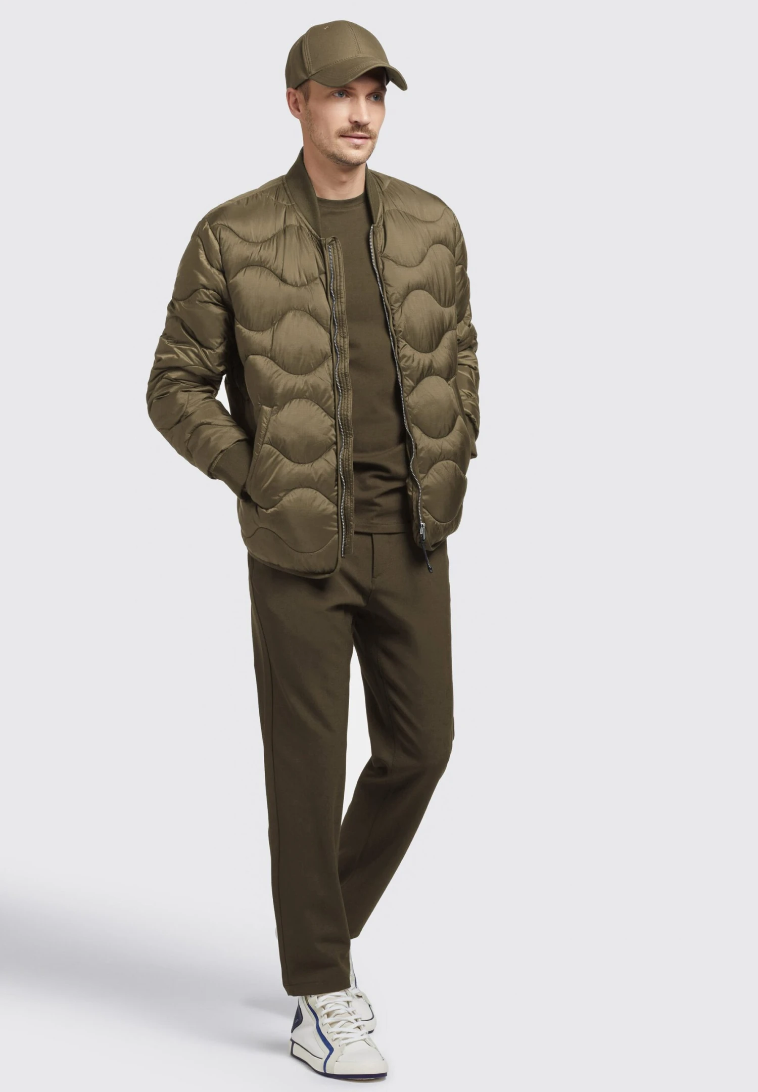 Khujo PiccoGiacca Da Mezza StagioneOlivgrün Uomo Giacche KH122T0F6-N11 2 Khujo PiccoGiacca Da Mezza StagioneOlivgrün Uomo Giacche KH122T0F6-N11 - immagine 2