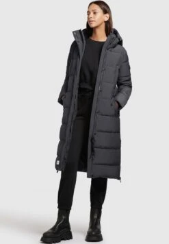 Khujo KleoCappotto InvernaleDunkelgrau Donna Cappotti KH121U15Q-C11 -Vendite Khujo d6912ab889654a8b93becd1b0ac71720