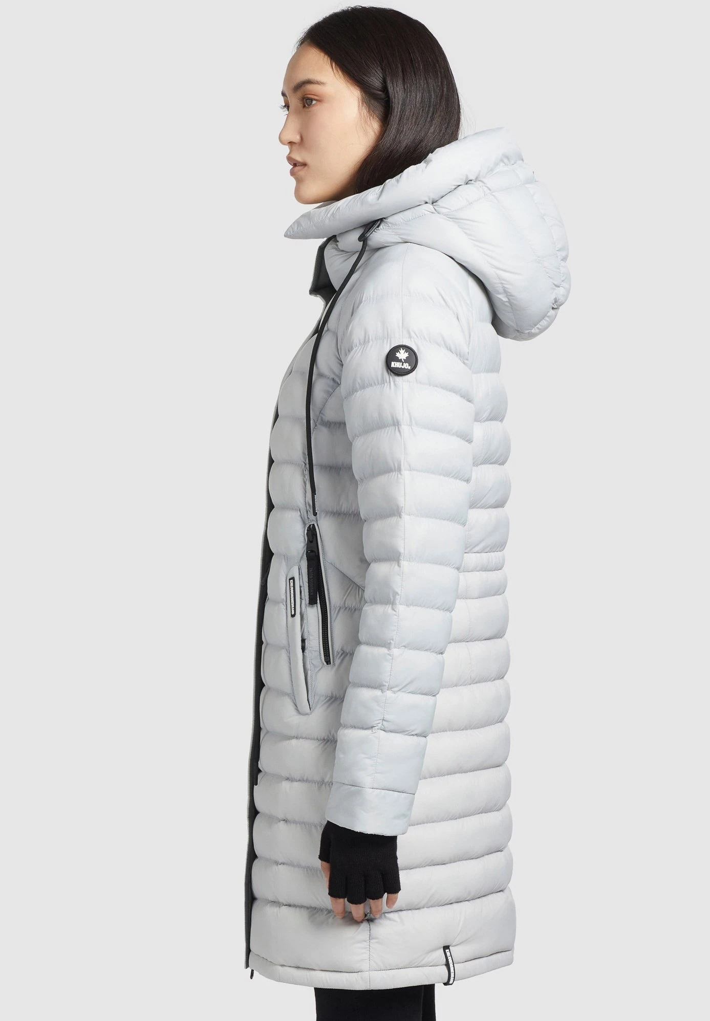 Khujo Mantel Niana ShineCappotto InvernaleHellgrau Donna Cappotti KH121U0YO-C11 6 Khujo Mantel Niana ShineCappotto InvernaleHellgrau Donna Cappotti KH121U0YO-C11 - immagine 6