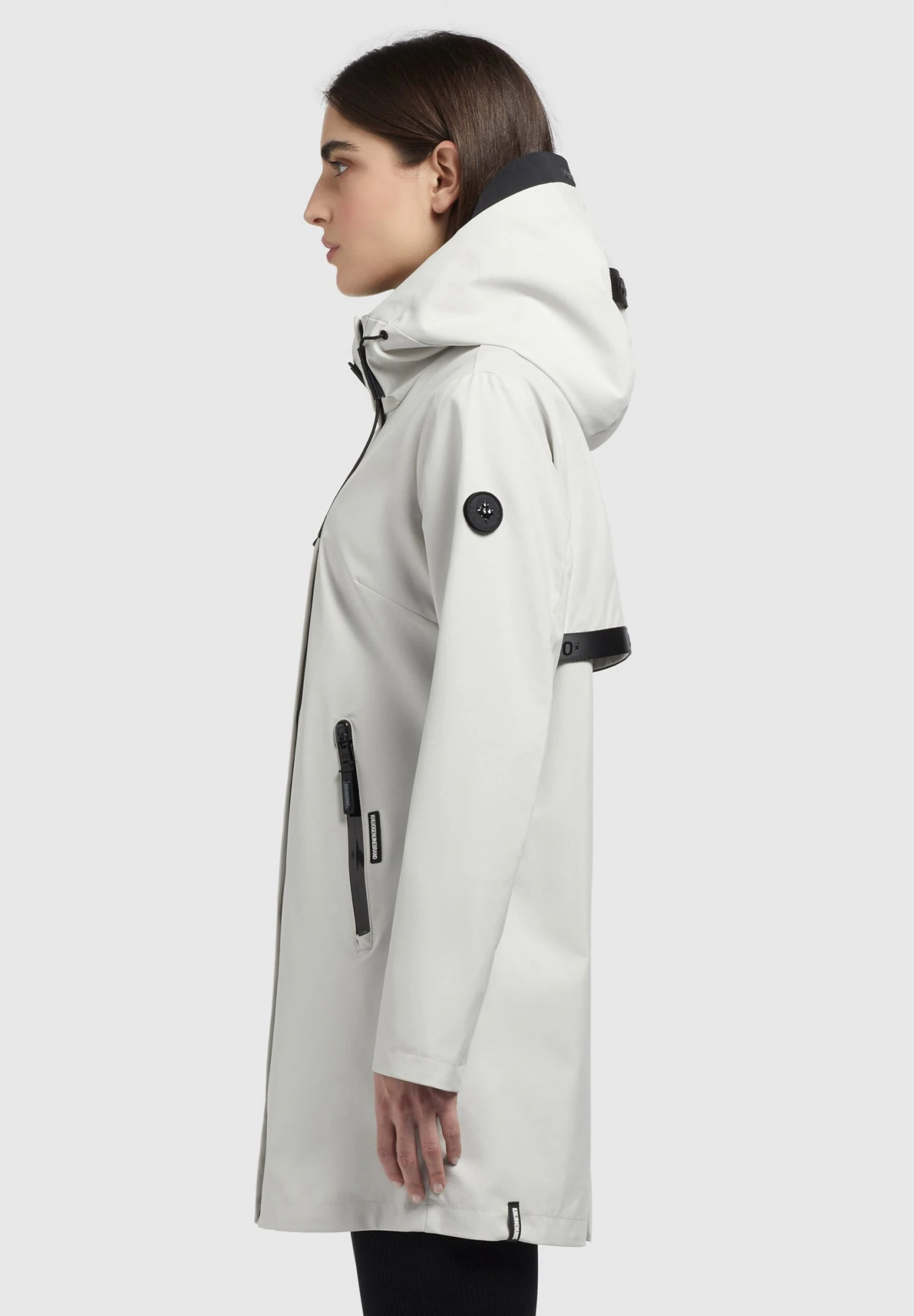 Khujo IzafImpermeabileHellgrau Donna Giacche E Blazer KH121U18R-C11 4 Khujo IzafImpermeabileHellgrau Donna Giacche E Blazer KH121U18R-C11 - immagine 4