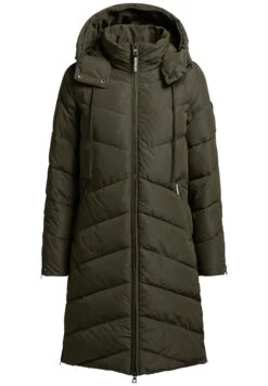 Khujo HubaCappotto InvernaleDunkelgrün Donna Cappotti KH121U15R-M11 -Vendite Khujo d826711d88624a46bce4a97344c74433