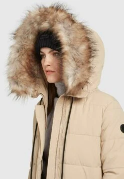 Khujo Mantel JarvanaCappotto InvernaleBeige Donna Cappotti KH121U10J-B11 -Vendite Khujo da688dfd27b54d52abfd9a9c2f3d1fa9