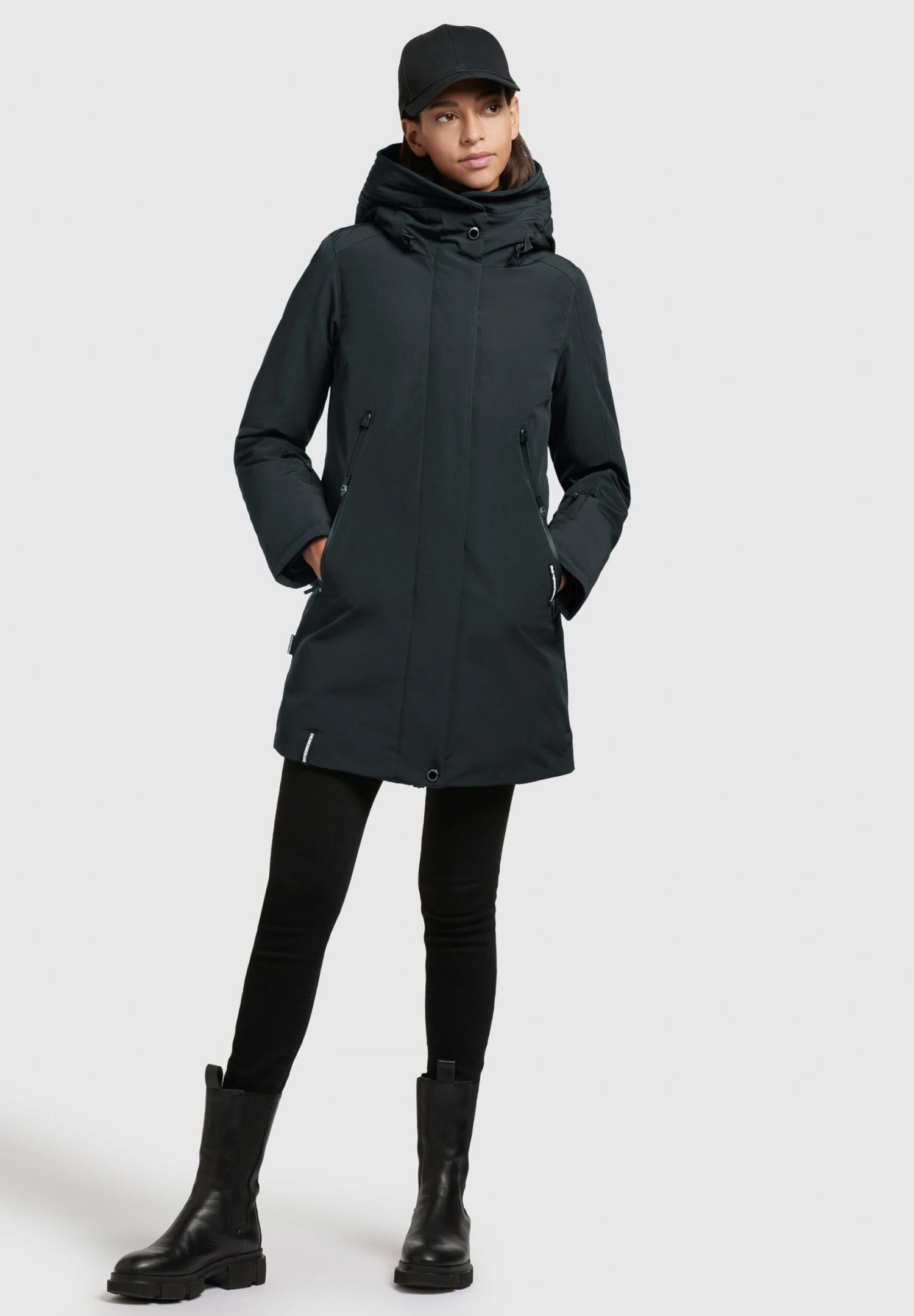 Khujo Viona3Cappotto InvernaleGraublau Donna Cappotti KH121U15A-K11 2 Khujo Viona3Cappotto InvernaleGraublau Donna Cappotti KH121U15A-K11 - immagine 2