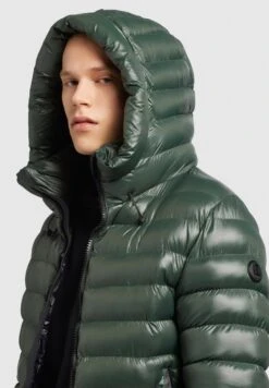 Khujo Tidom ShinyGiacca InvernaleDunkelgrün Uomo Giacche KH122T0G7-M11 -Vendite Khujo db4a5101f1cf41a88cfd28b5d299c6ed