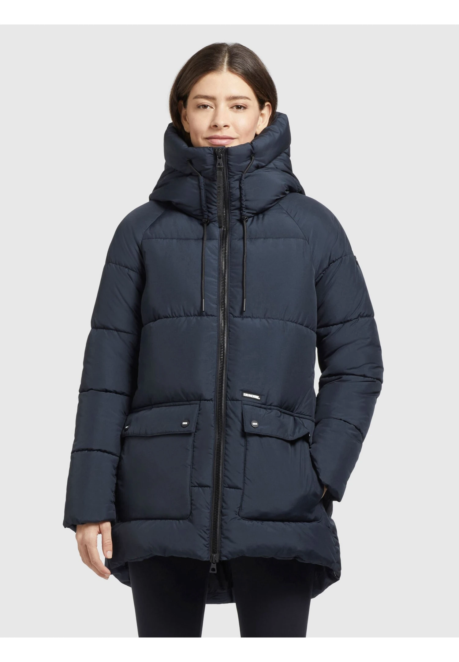 Khujo PheobeCappotto InvernaleSchwarzblau Donna Cappotti KH121U15N-K12 1 Khujo PheobeCappotto InvernaleSchwarzblau Donna Cappotti KH121U15N-K12