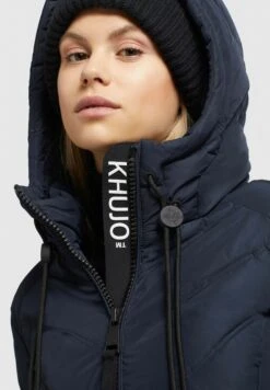 Khujo SternGiacca InvernaleDunkelblau Donna Giacche E Blazer KH121U16B-K11 -Vendite Khujo dc0ff678221b4b28a38feb77ed491157