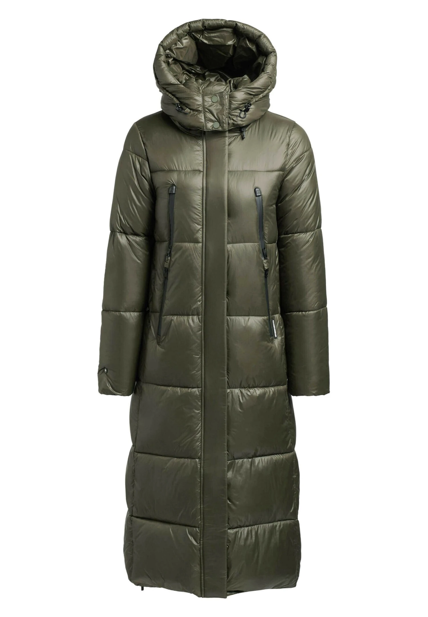 Khujo Melona ShinyCappotto InvernaleDunkelgrün Donna Cappotti KH121U15D-M11 8 Khujo Melona ShinyCappotto InvernaleDunkelgrün Donna Cappotti KH121U15D-M11 - immagine 8