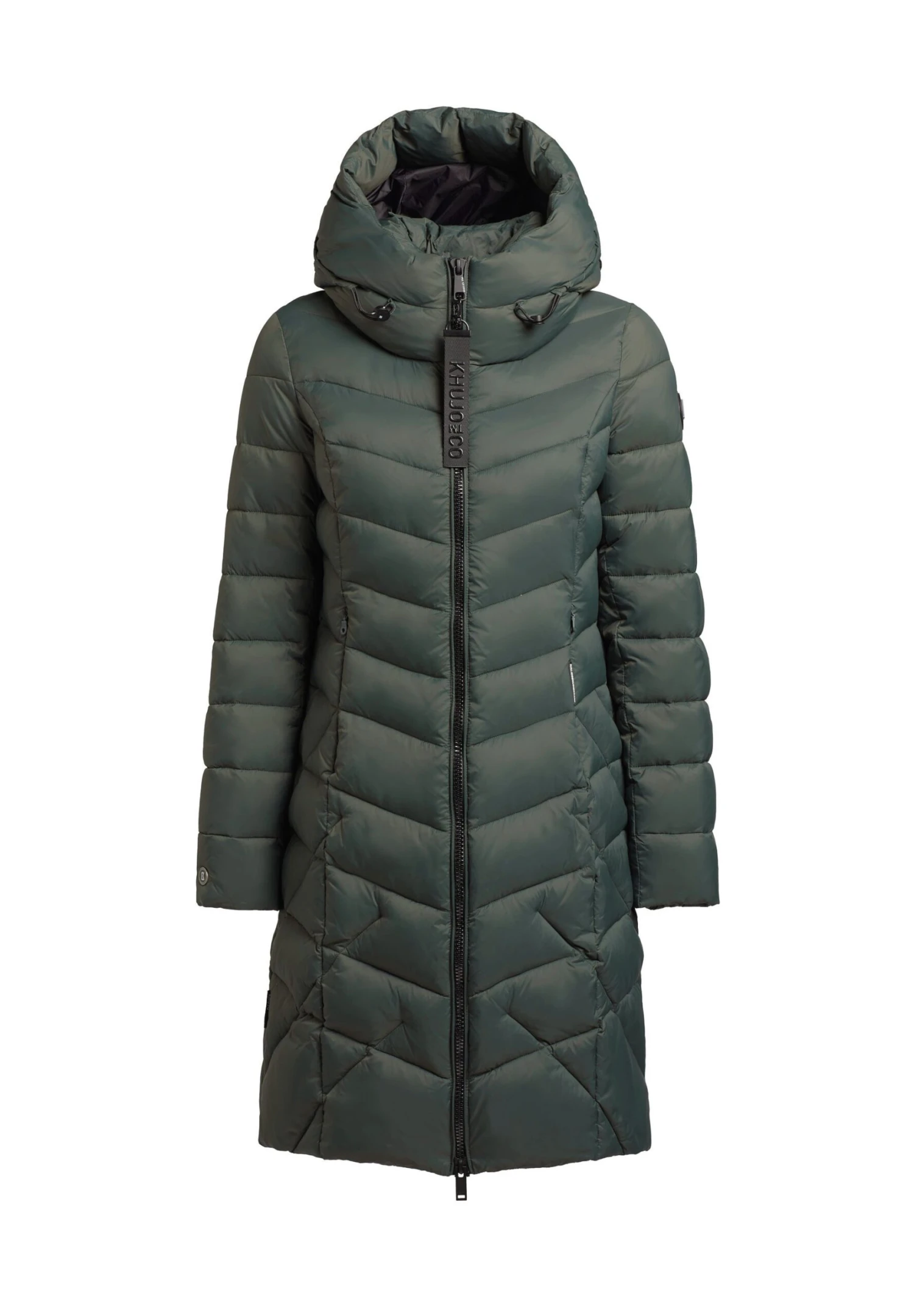 Khujo OdanaCappotto InvernaleOlivgrau Donna Cappotti KH121U1AD-N11 9 Khujo OdanaCappotto InvernaleOlivgrau Donna Cappotti KH121U1AD-N11 - immagine 9