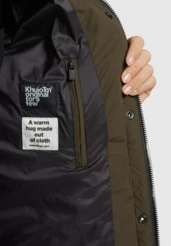 Khujo DorasiCappotto InvernaleKhaki Donna Cappotti KH121U12I-N11 -Vendite Khujo dcd600e1d59547c78d2b431502c826ef