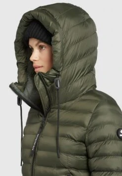 Khujo Lovina2 ShineGiacca InvernaleDunkeloliv Donna Giacche E Blazer KH121U11Q-N11 -Vendite Khujo dd8fe125c6634a5ea3b8edb8fe43a30b