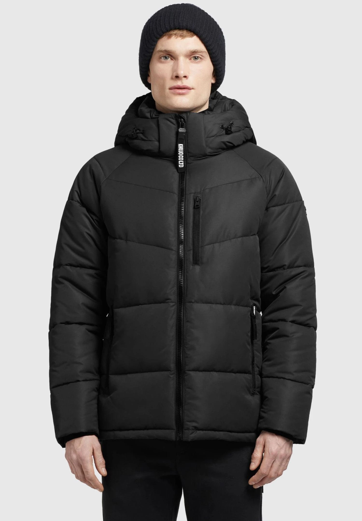 Khujo CroonGiacca InvernaleSchwarz Uomo Giacche KH122T0DM-Q11 1 Khujo CroonGiacca InvernaleSchwarz Uomo Giacche KH122T0DM-Q11